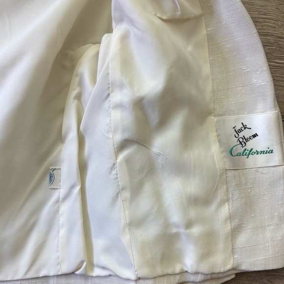 Jack Bloom California Vintage Short Blazer 3/4 Sleeves Lined - Picture 6 of 11